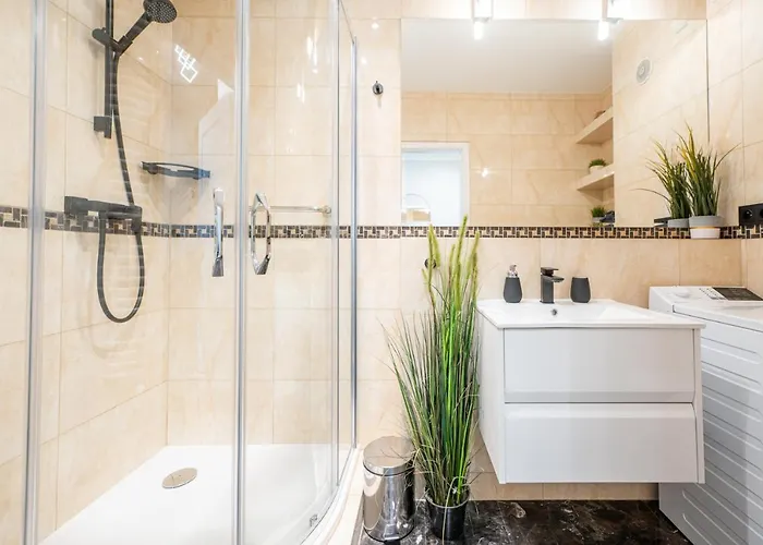 Apartmán 55m2 - Darmowy Garaz - Klimatyzacja - Centrum - 24na7